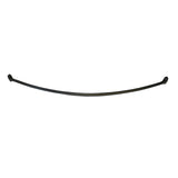 60-Inch Stainless Steel Curved Shower Curtain Rod (Black)